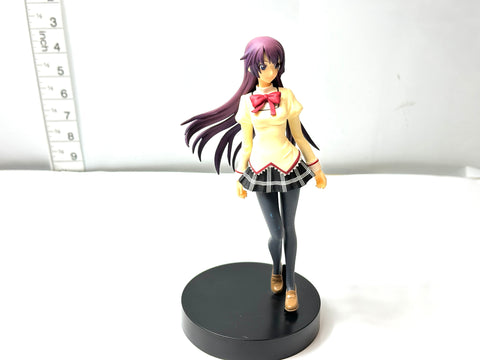 Madoka Magica Hitagi Senjougahara Figure Nisio Isin Anime Project Collab JAPAN