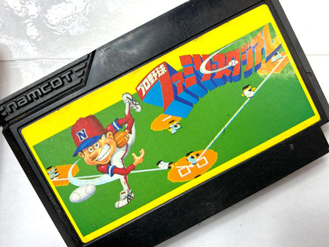 Pro Yakyuu Family Stadium Famista Famicom Nintendo NES Japan Baseball Namco次
