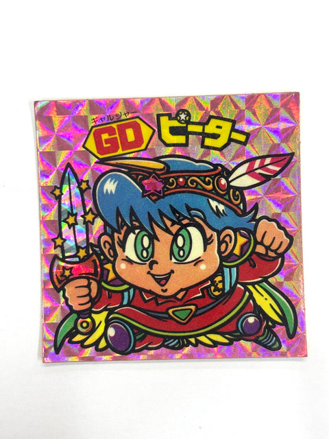 Bikkuriman Sticker Akuma VS Tenshi GD Peter Lotte JAPAN