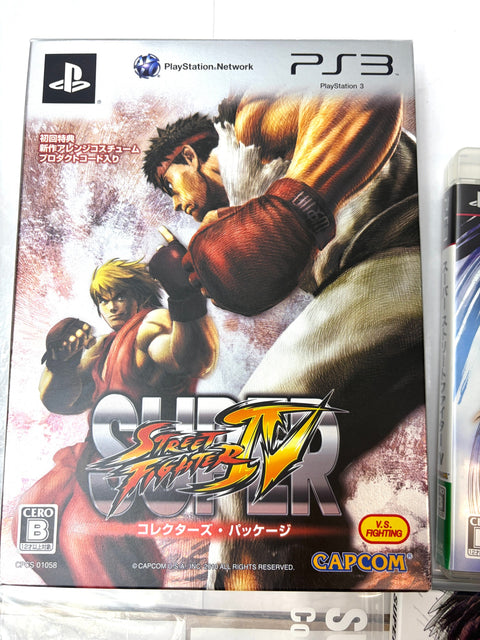 Super Street Fighter IV 4 Collector's Package PS3 Sony Japan Import OST CD DVD