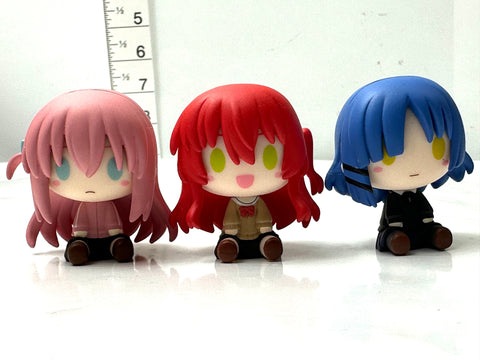 Bocchi the Rock Chokonokko Figure Hitori Ryo Ikuyo Set Japan
