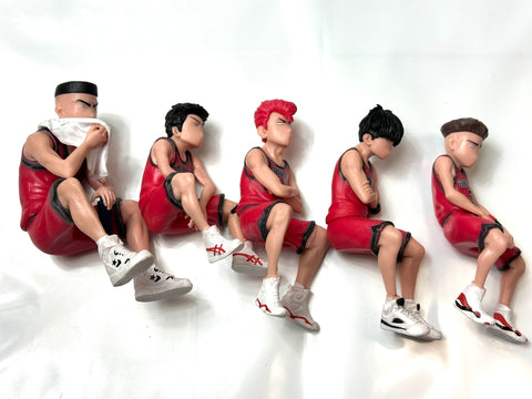 Slam Dunk Shohoku Basketball Club Figure Set Sakuragi Rukawa Miyagi Mitsui Akagi