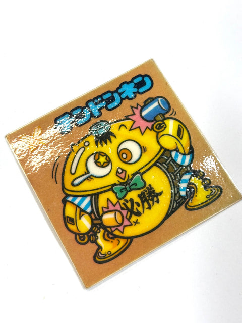 Lotte Bikkuriman Akuma VS Tenshi Sticker Chindonnen JAPAN