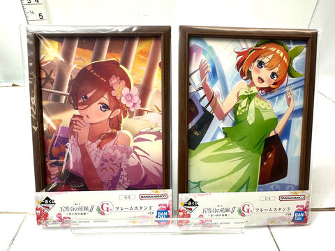 The Quintessential Quintuplets Ichiban Kuji Summer Memories Frame Stand G Se