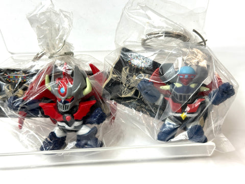 Banpresto Super Robot Wars Nekketsu Collection Devilman Mazinger Figure Keychain
