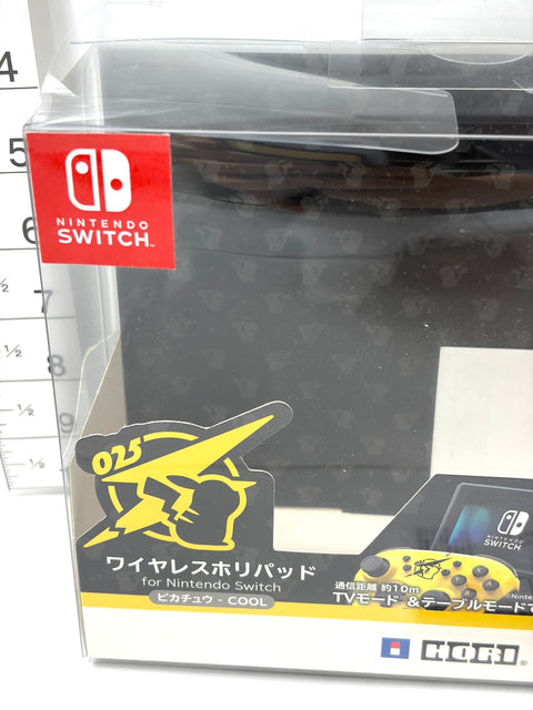 HORI Wireless HORIPAD for Nintendo Switch Pokemon Pikachu POP Yellow Controller