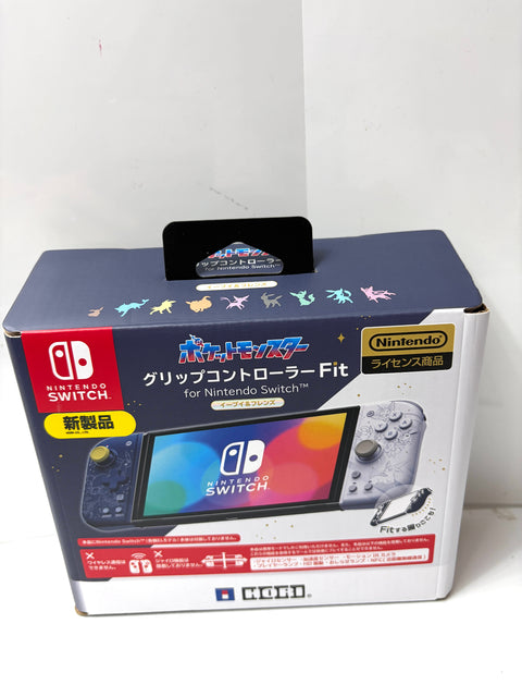 【任天堂ライセンス商品】ポケットモンスター グリップコントローラー Fit for Nintendo Switch™ イーブイ＆フレンズ【Nintendo Switch対応】