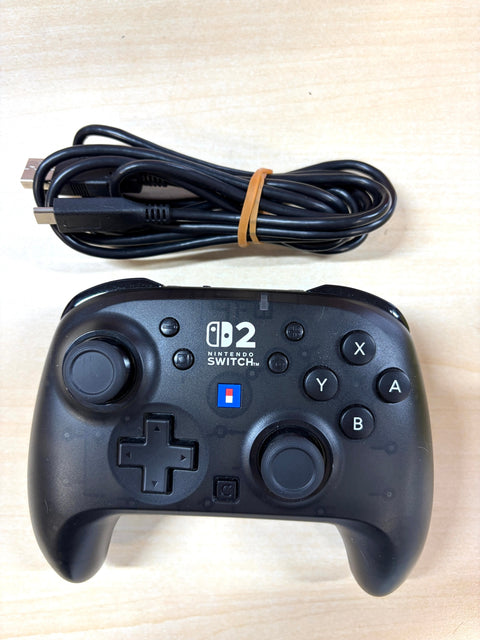 【任天堂ライセンス商品】ワイヤレスホリパッド TURBO for Nintendo Switch™ 2 ミストブラック【Switch2・Switch両対応】【連射/連射ホールド機能搭載】