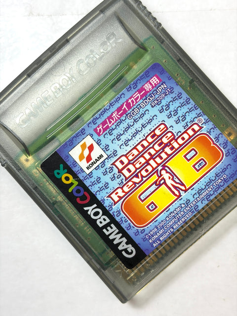 Dance Dance Revolution GB DDR Game Boy Color GBC Nintendo Japan Konami Rhythm
