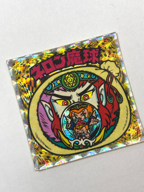 Bikkuriman Sticker Akuma VS Tenshi Neron Makyu (B) Lotte JAPAN