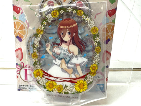 Ichiban Kuji Quintuplets F Prize 2024 Birthday Ver. Acrylic Stand 5 Set
