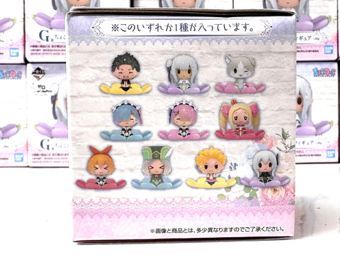 BANDAI Ichiban Kuji Re:Zero G Prize Chokonokko Figure Set of 20