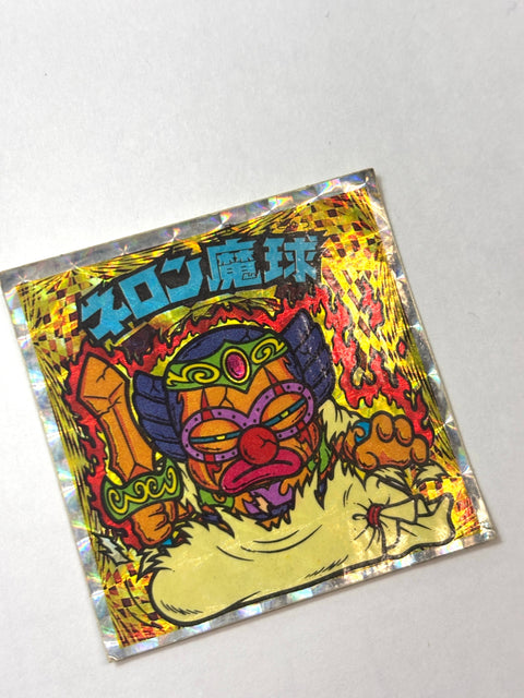 Bikkuriman Sticker Akuma VS Tenshi Neron Makyu (A) Lotte JAPAN