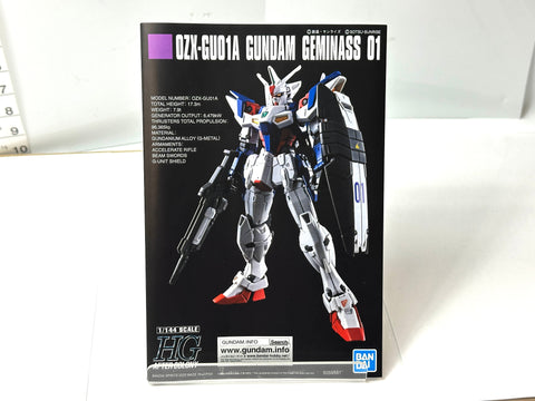 BANDAI HG 1/144 Gundam Geminass 01 + Assault Booster & High Mobility Unit