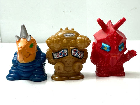 Ultraman Series Finger Puppet Soft Vinyl Figures Set of 8 Collector Item JAPAN