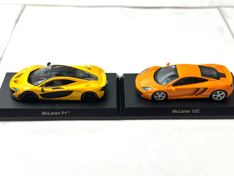 KYOSHO McLaren 1/64 Mini Car 6pc Set 650S Coupe 12C 12C GTS P1