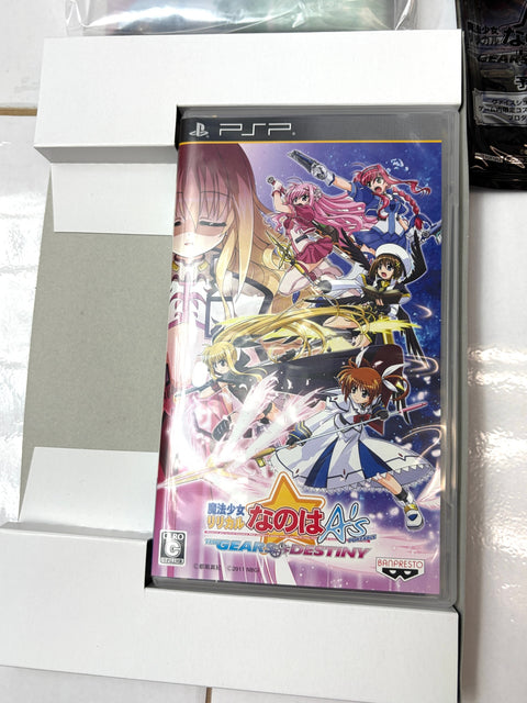 Magical Girl Lyrical Nanoha A's Portable The Gears of Destiny God Box PSP Limited Figure