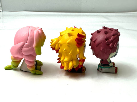 Demon Slayer Chokonokko Figure Set Mitsuri Rengoku Akaza Giyu Shinobu Hugcot Japan