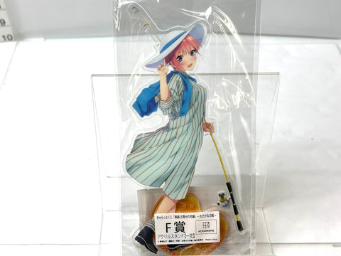 Charatto Kuji Quintessential Quintuplets Acrylic Stand Ichika/Nino/Miku/Itsuki