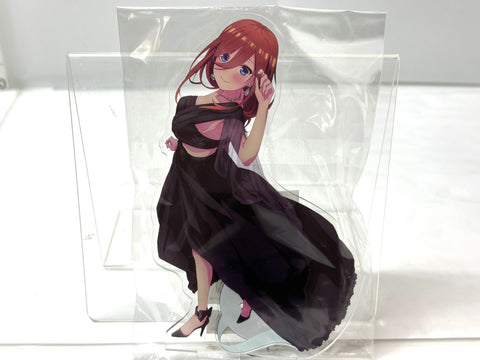 Quintessential Quintuplets Special Fair Acrylic Stand Set of 5 Black Dress