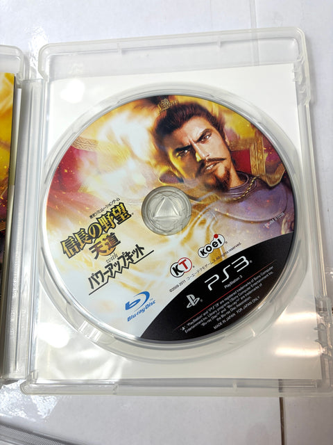 Nobunaga no Yabou Tendou with Power Up Kit 30th Anniversary PS3 Sony Japan KOEI