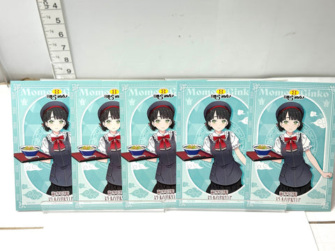 Love Live Hasunosora x Hachiban Ramen Ginko Momose Acrylic Stand Goods Set