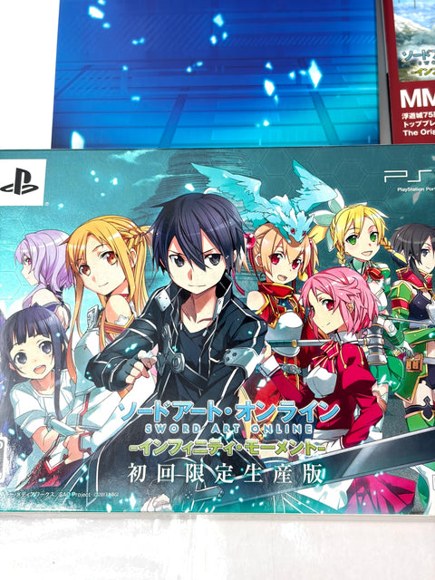 Sword Art Online Infinity Moment PSP Limited Edition Box CD DVD SAO Japan