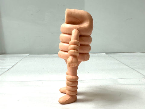 MARUKOSHI Kinnikuman Deka-Keshi Springman Big Rubber Eraser Figure