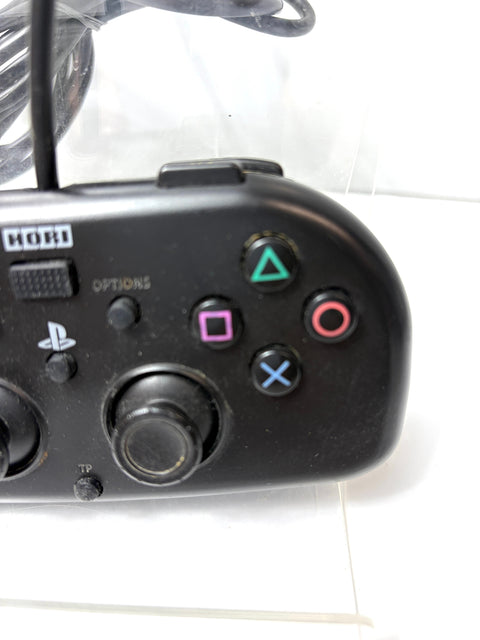 HORI Mini Wired Controller for PS4 Black PS4-099 Compact Size USB used