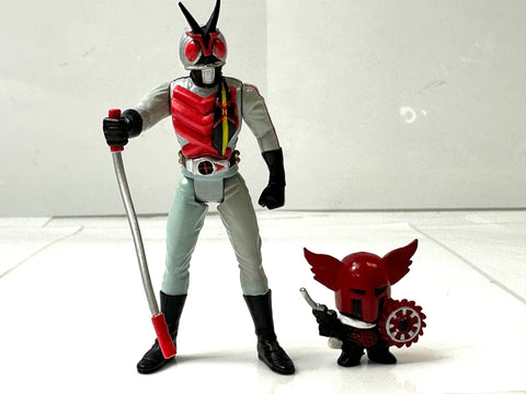 Kamen Rider Masked Rider Action Figure Set of 5 No.1 & No.2 V3 Riderman X