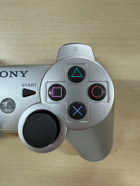 ワイヤレスコントローラ (DUALSHOCK3) サテン・シルバー