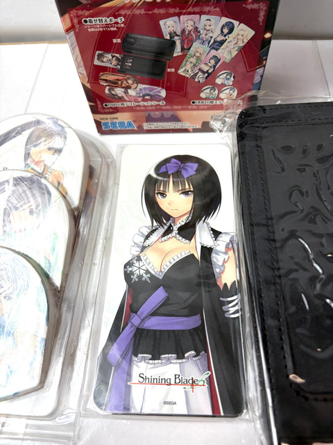 Shining Blade Accessory Set PSP Sega Japan Pouch UMD Case Decoration Sticker