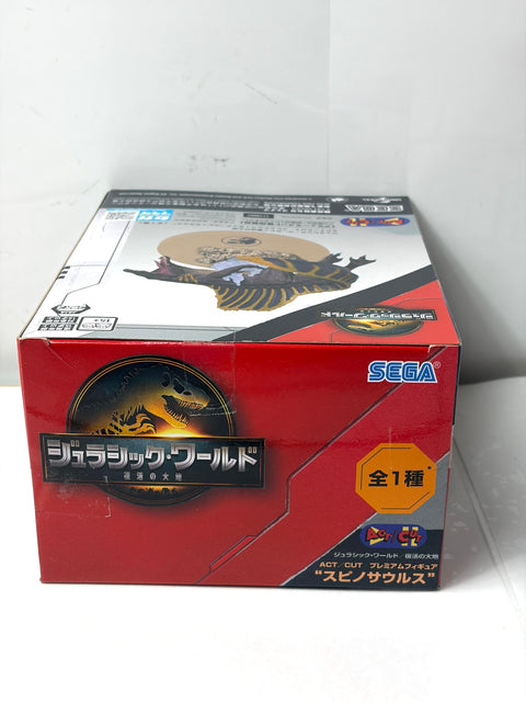 NEW Jurassic World Spinosaurus ACT/CUT Premium Figure SEGA Dinosaur Prize