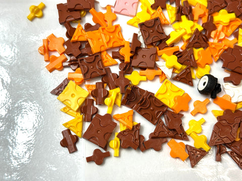 LaQ Dinosaur World Triceratops & Pteranodon 300pcs Plastic Block Set Junk Japan