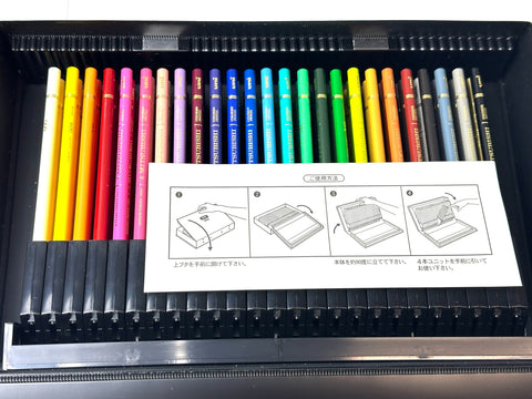 MITSUBISHI PENCIL uni Colored Pencils 100-Color Set Artist Grade