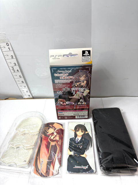 Shining Blade Accessory Set PSP Sega Japan Pouch UMD Case Decoration Sticker