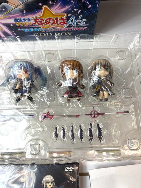 Magical Girl Lyrical Nanoha A's Portable The Gears of Destiny God Box PSP Limited Figure