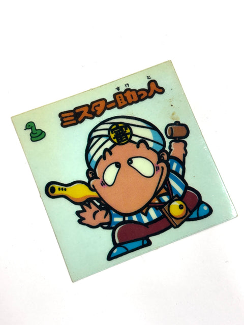Lotte Bikkuriman Akuma VS Tenshi Sticker Mr. Suketto JAPAN