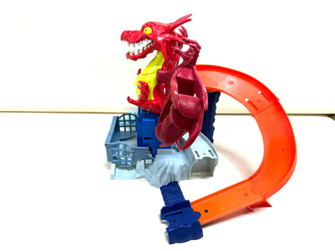 Hot Wheels Dragon Smash Race Track Playset Rail Course by Mattel