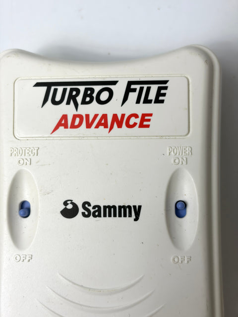 Sammy Turbo File Advance for Nintendo Game Boy Advance GBA External Save Device Rare