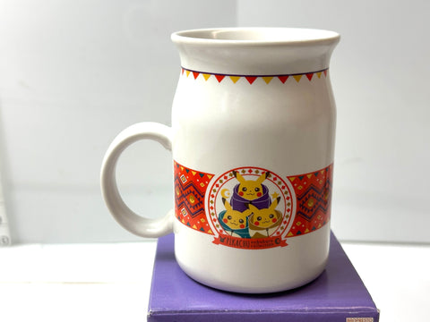 BANDAI Ichiban Kuji Pokemon Pikachu NukuNuku D Prize Milk Bottle Mug Cup