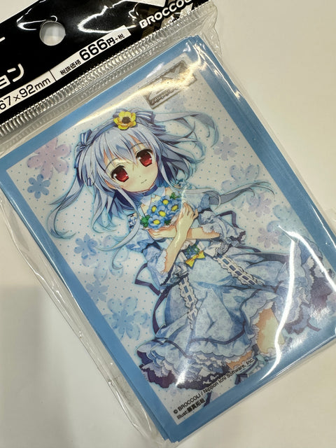 Z/X Zillions of Enemy X Azumi Kagamihara (Flower) Sleeves 60pcs Broccoli Character Sleeves