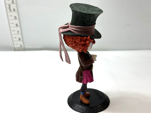 Banpresto Qposket Alice in Wonderland Mad Hatter Figure JAPAN