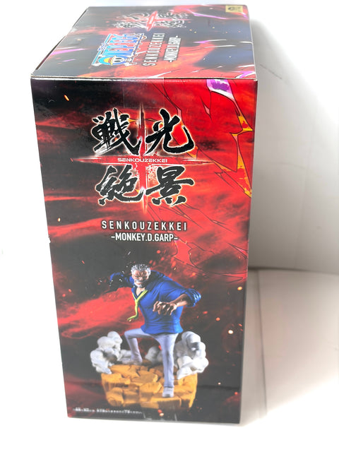 One Piece SENKOUZEKKEI Monkey D. Garp Figure Banpresto Bandai Spirits Prize Japan