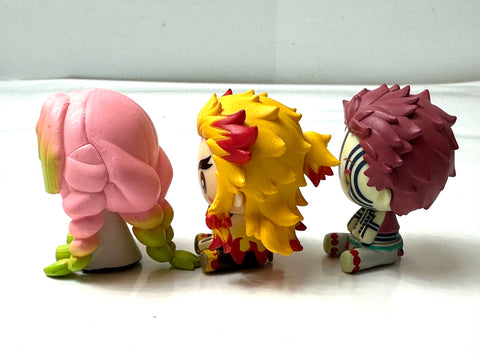 Demon Slayer Chokonokko Figure Set Mitsuri Rengoku Akaza Giyu Shinobu Hugcot Japan