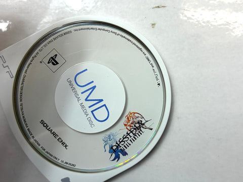 Dissidia Final Fantasy FF PSP Sony Japan UMD Action RPG Square Enix