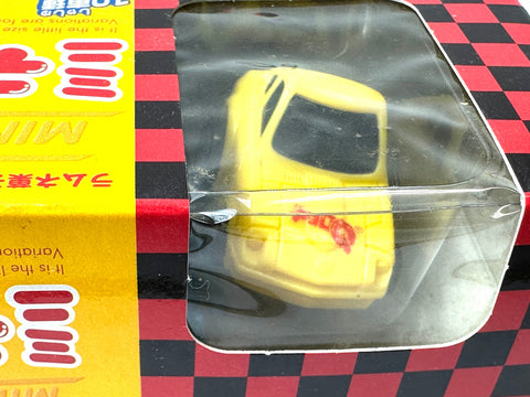 Kabaya Mini Choro-Q Pullback Car Set of 4 Lancer Evo/R34 GT-R/Hakosuka/Z 2002