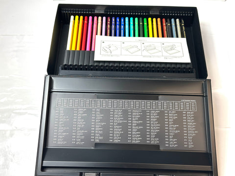 MITSUBISHI PENCIL uni Colored Pencils 100-Color Set Artist Grade