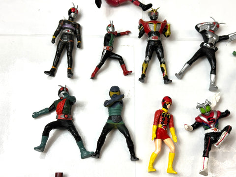 JUNK Kamen Rider Figure Lot Kaijin Meikan Glory of 9 Riders Collection Set Japan