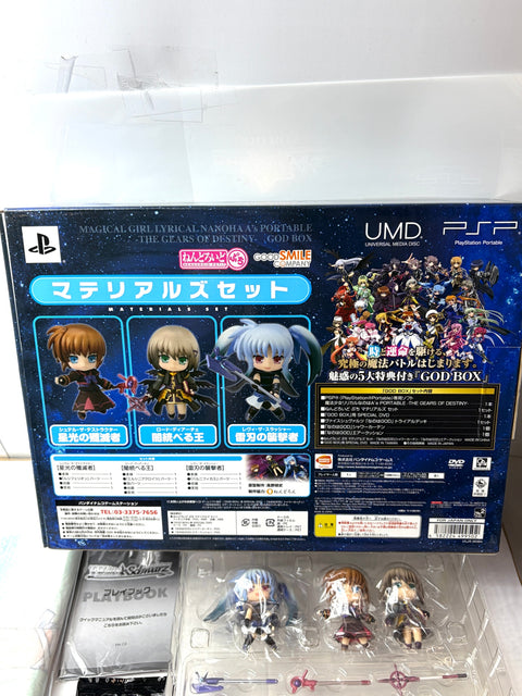 Magical Girl Lyrical Nanoha A's Portable The Gears of Destiny God Box PSP Limited Figure
